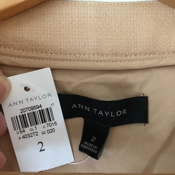 Ann Taylor Open Front Blazer Jacket NWT - Picture 4 of 5